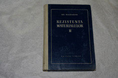 Rezistenta materialelor Vol. II - Gh. Buzdugan - 1960 foto