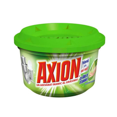 Pasta Vase Axion Aloe, 400 g, Detergent de Vase Pasta, Detergent de Vase Axion, Solutie de Curatare Vase Axion, Solutii de Curatare Axion, Solutie de foto