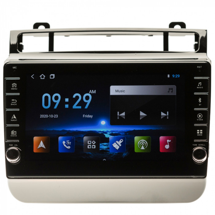 Navigatie Volkswagen Touareg 2010-2018 AUTONAV ECO Android GPS Dedicata, Model PRO 16GB Stocare, 1GB DDR3 RAM, Display 8&quot; , WiFi, 2 x USB, Bluetooth,