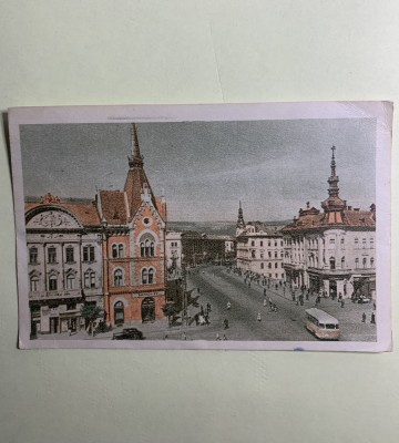 Carte poștală Cluj vedere din strada Horea foto