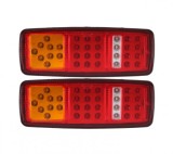 2 x Lampa de autovehicule spate, Lumina spate, remorca stanga dreapta Vw, Iveco, Man Bus Van LED 24v