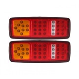 2 x Lampa Lumina spate Camion Remorca Caravana 33 LED 12v