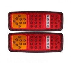 2 x Lampa Lumina spate Camion Remorca Caravana 33 LED 12v