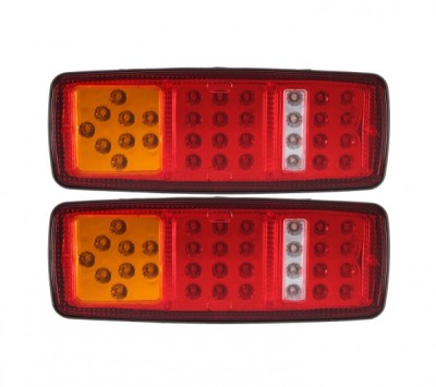 2 x Lampa Lumina spate Camion Remorca Caravana 33 LED 12v foto