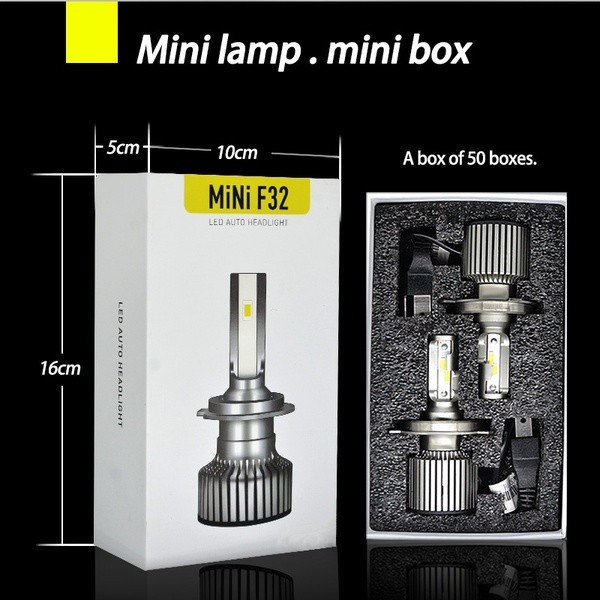 Set de 2 Becuri led auto CSP-CREE F32 Mini Xentech Light - H8/H9/H11