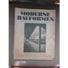 Modern Bauformen, aprilie 1936 (revista de arhitectura)