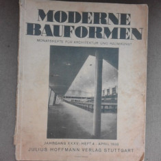 Modern Bauformen, aprilie 1936 (revista de arhitectura)