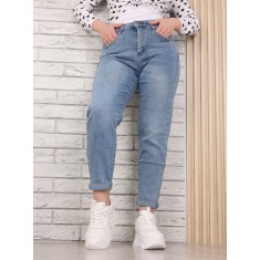 Blugi dama Boyfriend Albastri Anevya, L