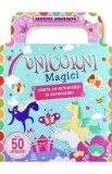 Unicorni magici: Carte cu activitati si abtibilduri. Gentuta amuzanta