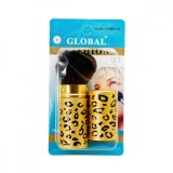 Perie retractabila pentru pudra Global Fashion - Yellow