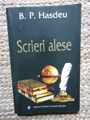 B.P. HASDEU , SCRIERI ALESE , 1999 foto