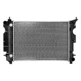 Radiator racire Saab 9.3, 02.1998-07.2003, motor 2.0, 96 kw; 2.0 T, 110/113 kw; 2.3, 110 kw, benzina, cutie manuala, cu AC, 500x348x32 mm, aluminiu b, Rapid