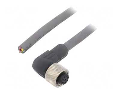Cablu de Conectare M12 8-PIN 3m 36VAC 2.2A foto
