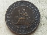 INDOCHINA FRANCEZA-1 CENTIME 1885
