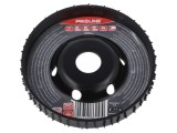 Disc de șlefuire PROLINE convex, 120mm, cu rasp (PRE-86257)