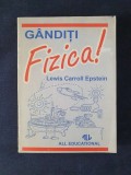Ganditi fizica! &ndash; Lewis Carroll Epstein, All