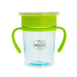 Cana anticurgere 360 cu manere Minut Baby 270 ml 6+