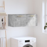 vidaXL Dulap de perete, gri beton, 80x36,5x35 cm, lemn compozit