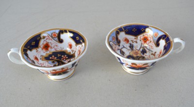 2 cesti de portelan Spode Anglia sec 19 foto