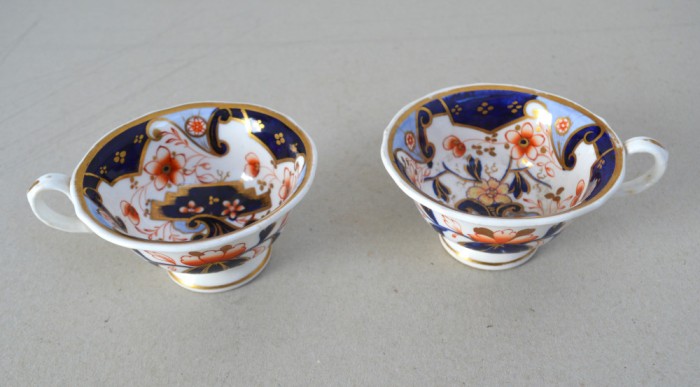 2 cesti de portelan Spode Anglia sec 19