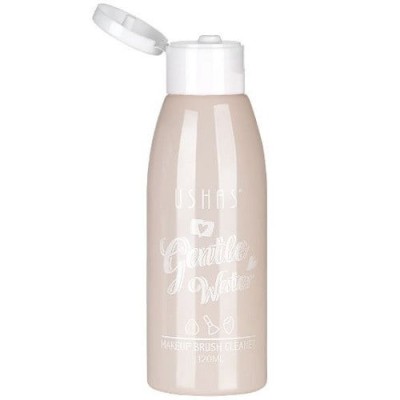 Solutie Curatare Pensule Machiaj, Ushas, Gentle Water, 120 ml foto