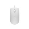 Mouse Dell MS116, Wired, 3 butoane, Senzor Optic, USB, 1000 DPI, Alb