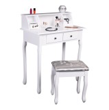 Cumpara ieftin Masuta de toaleta cu taburet Rodes 80x40x93.5 cm