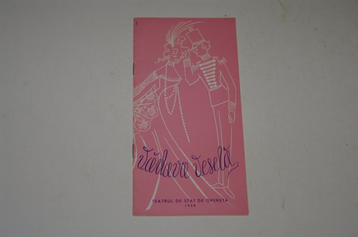Teatrul de stat de opereta - Vaduva vesela - 1958