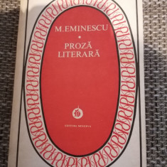 M. Eminescu - Proza literara