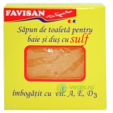 Sapun de Toaleta pentru Baie si Dus cu Sulf 100g