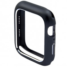 Carcasa magnetica de protectie iUni pentru Apple Watch 1/2/3/4/5/6, 38mm, Negru foto