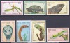 DB1 Fauna Cambodgia 1988 Reptile Serpi Soparle 7 v. MNH, Nestampilat
