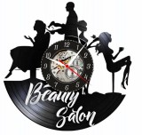 Beauty Salon- ceas de perete (PERSONALIZABIL)