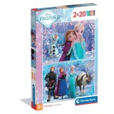 Puzzle Clementoni, Disney Frozen, 2 x 20 piese