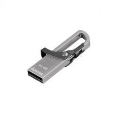 Memorie USB Hama Hook-Style 64GB Gray foto