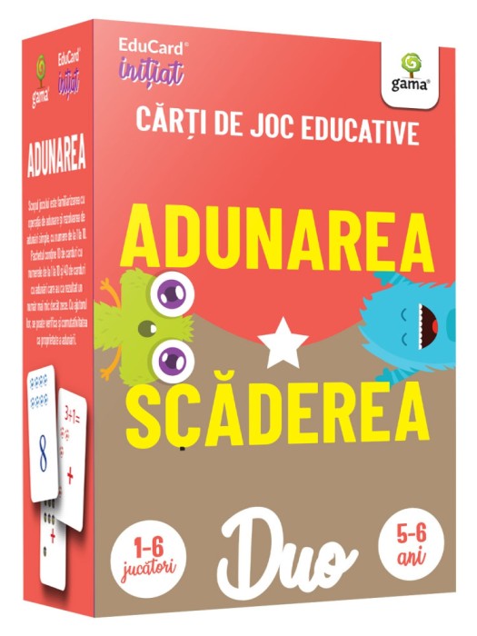 Adunarea - Scaderea, - Editura Gama