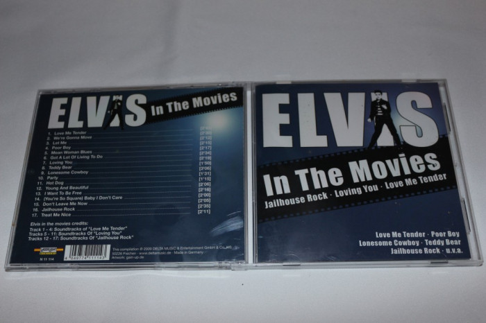 [CDA] Elvis Presley - Elvis In the movies - cd audio original