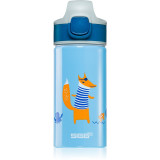 Sigg Miracle sticlă de apă pentru școală cu pai Fox 400 ml