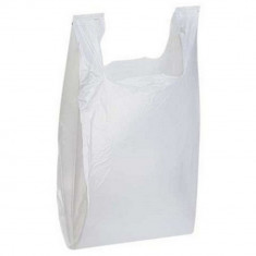 Sacosa Tip Maieu, 35x9x54 cm, 600 Buc/Bax, Polietilena LDPE, Sacose Maieu, Sacose din Plastic, Sacose Rezistente, Pungi Tip Maieu, Pungi Plastic, Pung foto