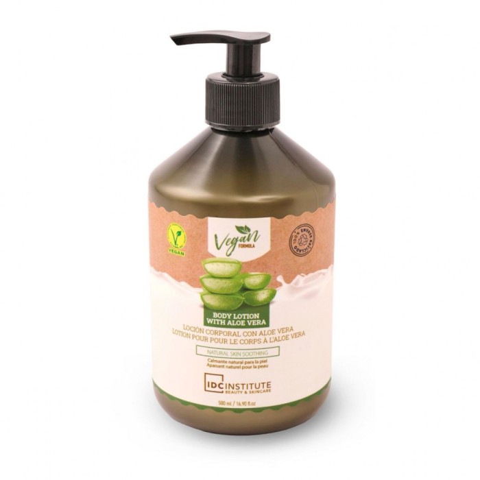 Sapun lichid vegan cu aloe vera IDC Institute 99621, 500ml