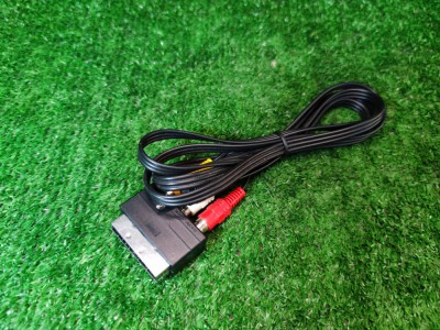 Cablu audio video SCART 1,5m / C65 foto