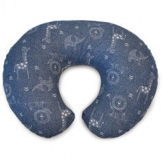 Perna Alaptare Chicco Boppy 4 in 1 DENIM ANIMALS foto