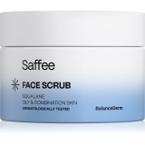 Saffee BalanceDerm Face Scrub exfoliant facial pentru ten gras și mixt 50 ml