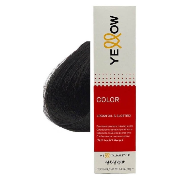 Vopsea de par Yellow 2 Maro foarte inchis natural