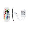 Controller LED RGB 24 Butoane, 12V 6A, 24V 72W, V-TAC, Banda LED RGB, Controler Telecomanda, Alimentare 12-24V