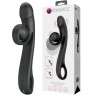 Vibrator Rabbit Beau Snail, 10 Moduri Vibratii, Silicon, USB Magnetic, Negru, 23 cm