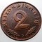 2.660 GERMANIA WWII 2 REICHSPFENNIG 1939 D XF