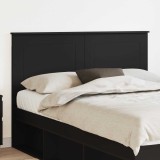 vidaXL Tăblie cap Stejar Negru 140 cm Lemn compozit 887638