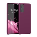 Husa Kwmobile pentru Samsung Galaxy S20 FE, Silicon, Violet, 53605.187, Carcasa