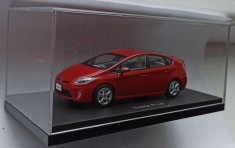 Macheta Toyota Prius MK3 Facelift 2011 rosu - Ebbro 1/43